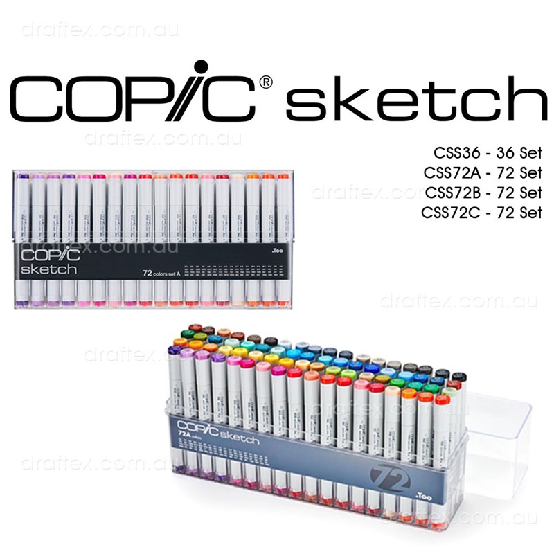 Copic Sketch Markers Sets Main Image