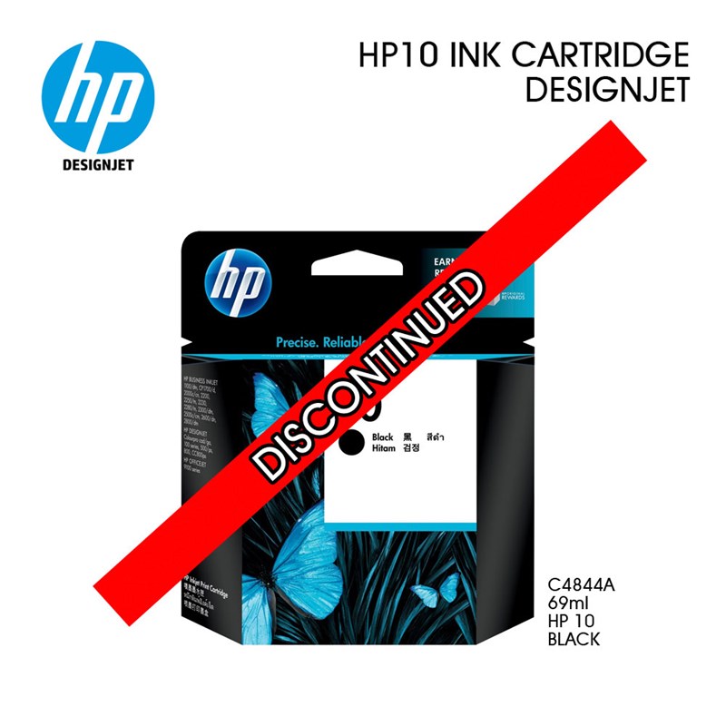 Hp 10 Ink Cartridge Black 69Ml