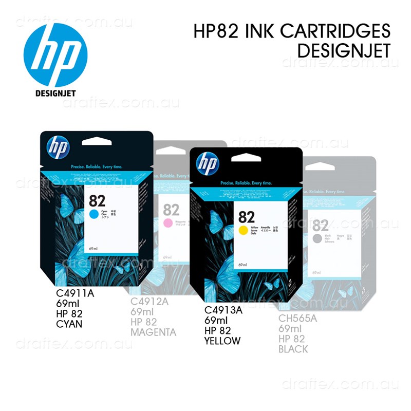 Hp 82 Ink Cartridges 69Ml
