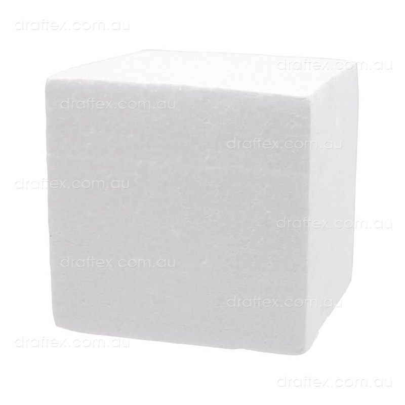 Mblock White Foam Modelling Block 300 X 300 X 75Mm