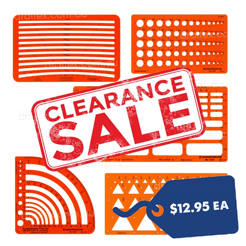 Shapes Templates Clearance