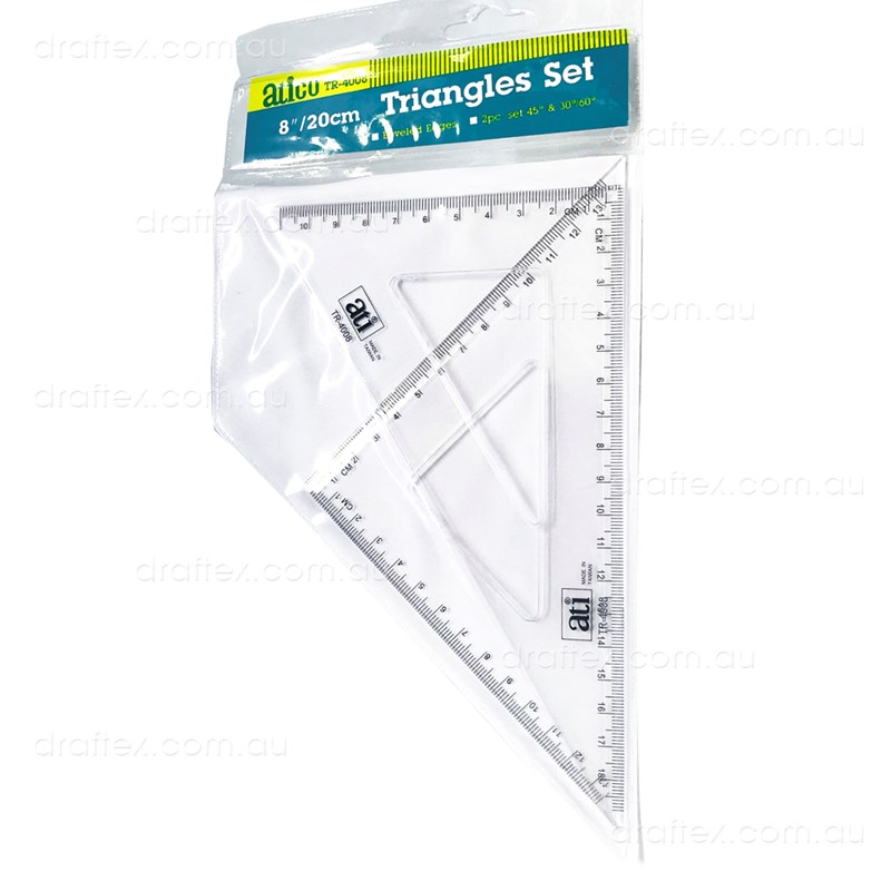 Ss8 Draftex Set Square Set Pk